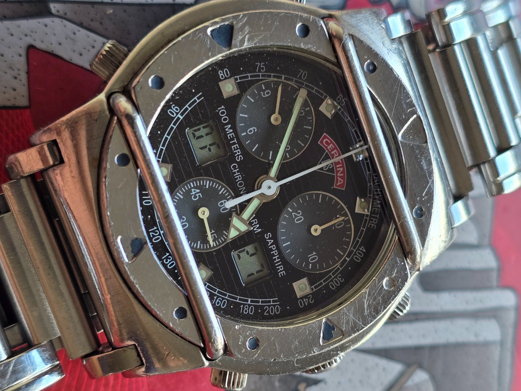Certina Orologi: 314 Certina DS Cascadeur Chronograph Date – Usato da Muri AG venduto da Corredor 9