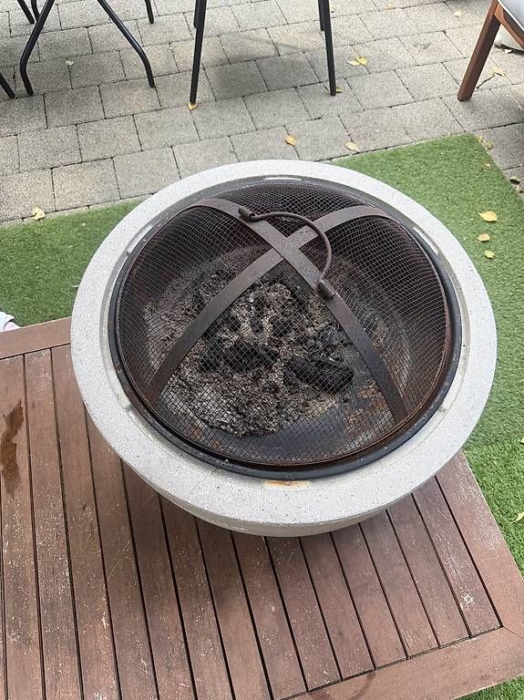 Cheminée d'extérieur: Feuerschale  – D'occasion à Basel par Mawski 1