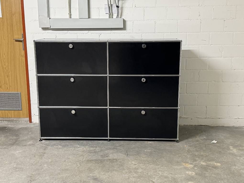 USM Kommoden: USM Haller Sideboard Schwarz 2x3 Top Preis – Gebraucht aus Dietikon von Kumar_Occasionen 1
