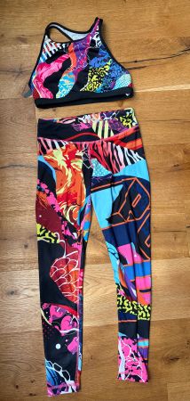 Sport Set Top + Leggins, Gr. S (36-38)