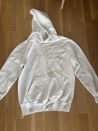Sweat à capuche blanc, unisexe, taille S – Parfait!