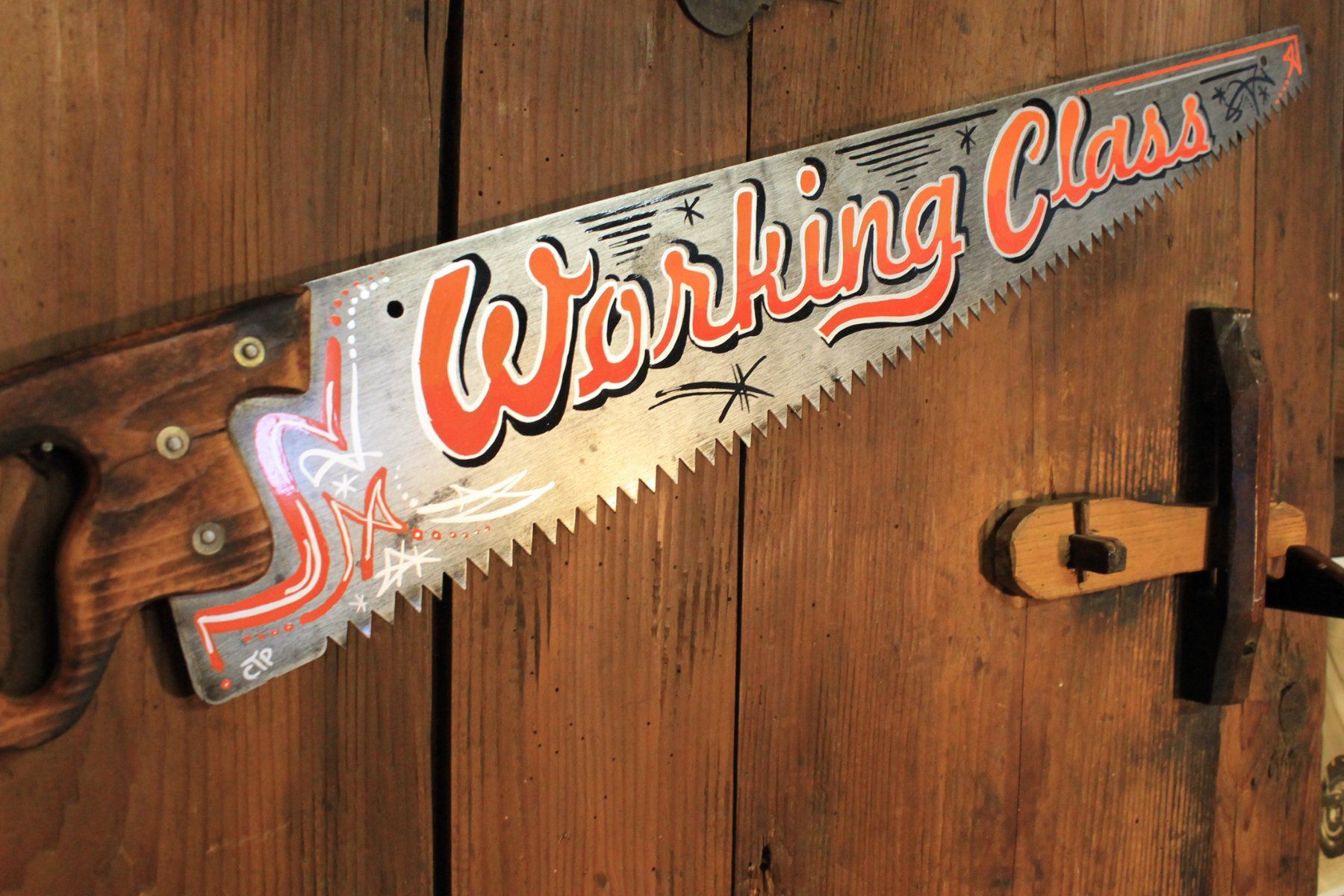 Seghe: Alte Säge "Working Class", Handmade,  schönes Unikat – Usato da Willisau venduto da Pzm81