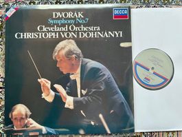 Dvorak Symphony No.7 von Dohnányi UK LP GEWASCHEN TOP