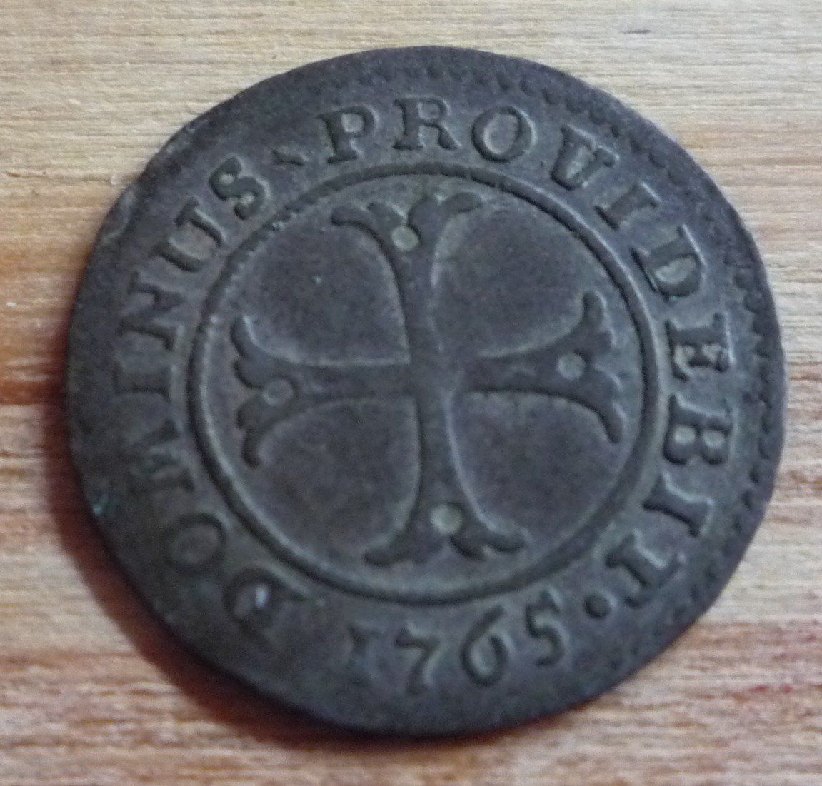 Tutti le monete: 1 Kreuzer Kanton Bern, 1765 – Usato da Rieden SG venduto da Brockehuesli 1