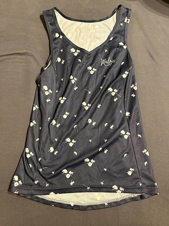 Maloja Damen Velotop Trägershirt Grösse S dunkelblau