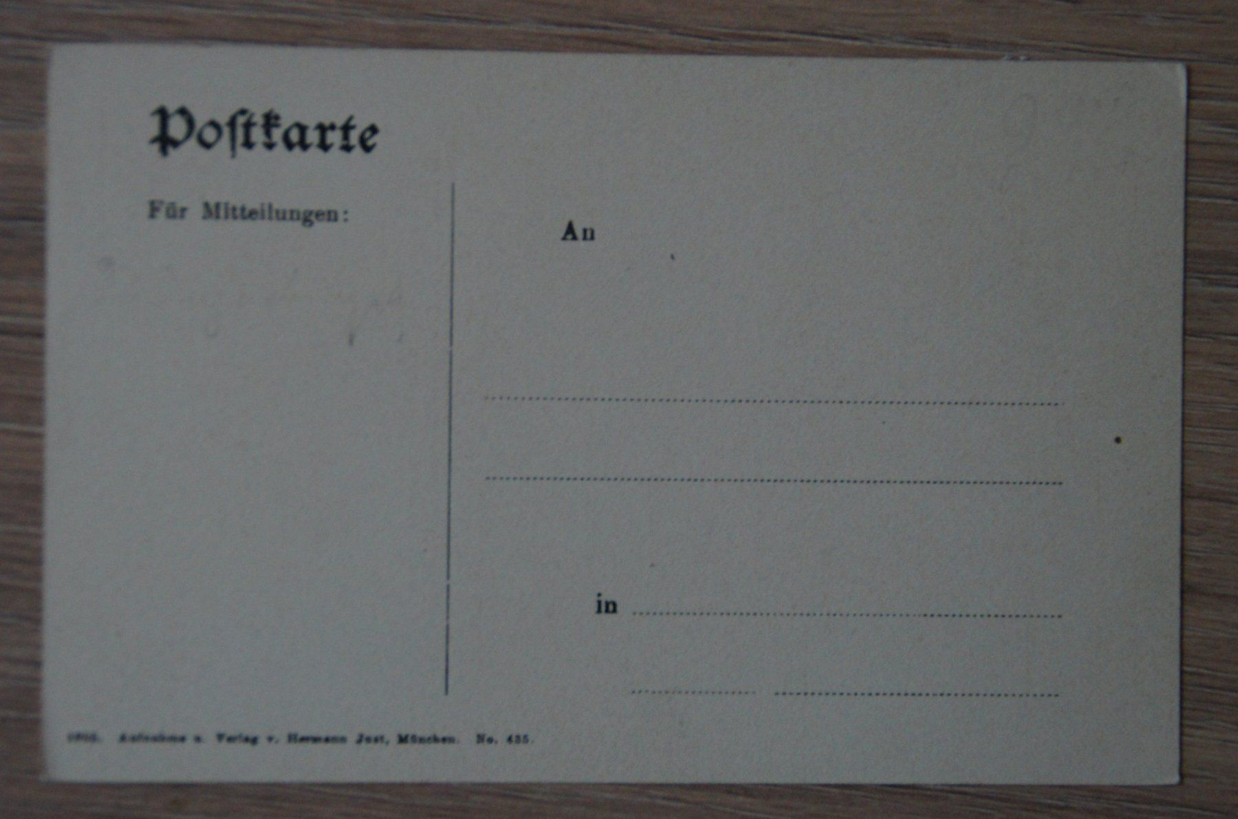 Cartoline postali: Weissenbach am Lech, 1909 – Usato da St. Margrethen SG venduto da maege07 1
