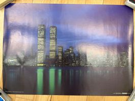 Poster: Skyline New York mit World Trade Center