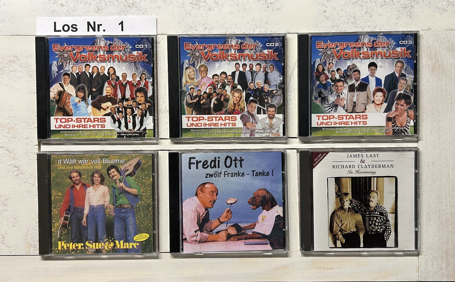 CD: Muskik CD Sammlung Los Nr. 1 – Usato da Freidorf TG venduto da brunopopp