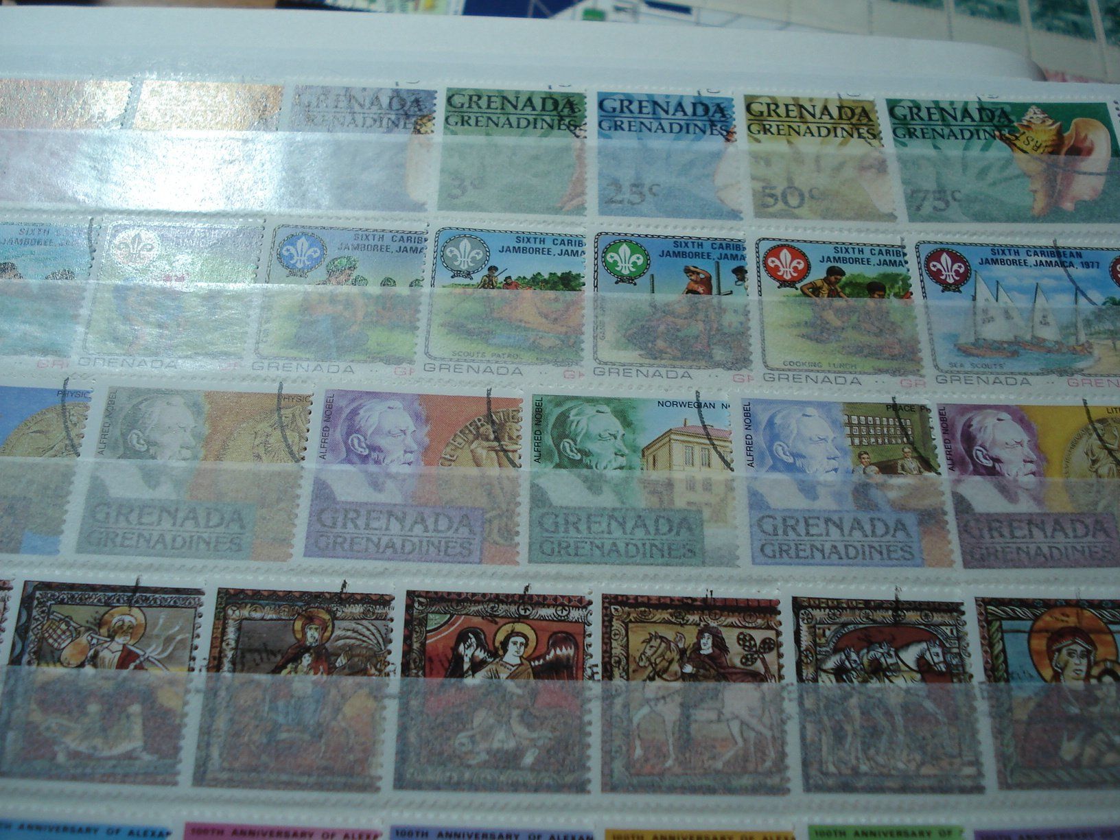 Alle Briefmarken: Lot moderne Grenada/Grenadines, o – Gebraucht aus Niederwil AG von morostahu 1