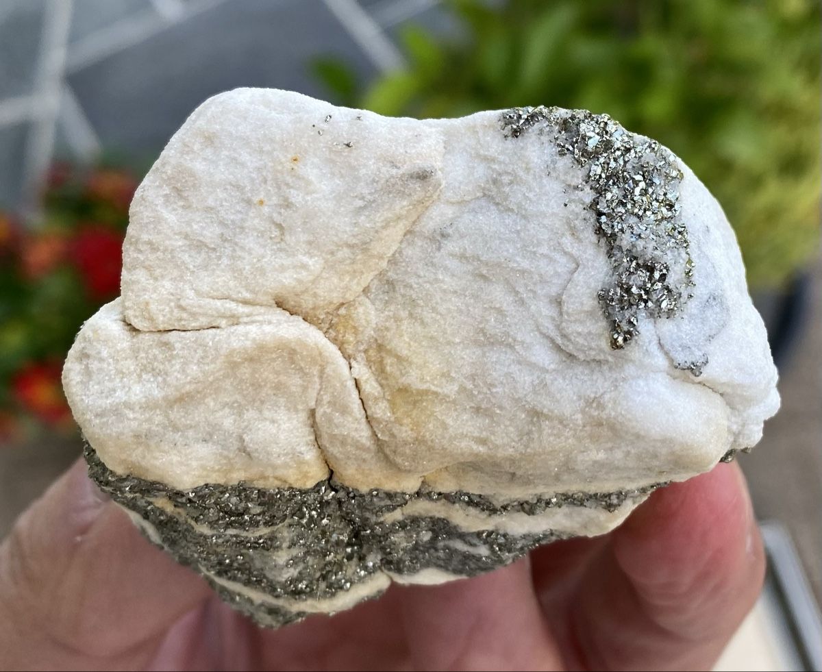Mineralien & Heilsteine: Top Pyrit / Dolomit Lengenbach Binntal  – Gebraucht aus Selzach von 321compac 4