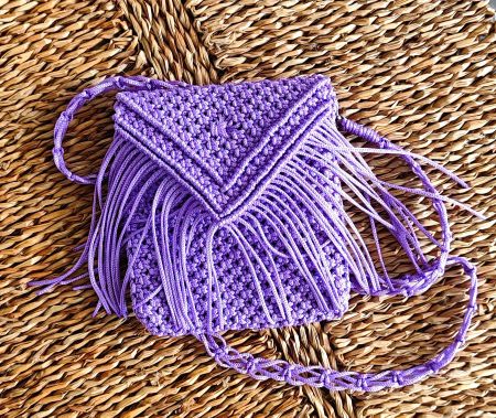 Makramee Tasche