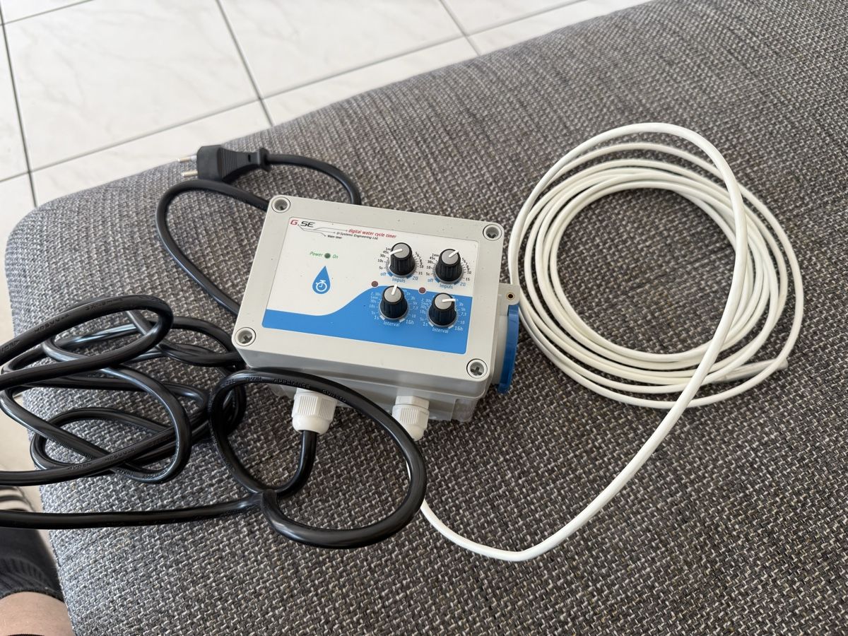 Sistema di controllo: GSE Water Timer Bewässerungszeitschaltuhr 10A – Nuovo (secondo la descrizione) da Rupperswil venduto da SalmServices