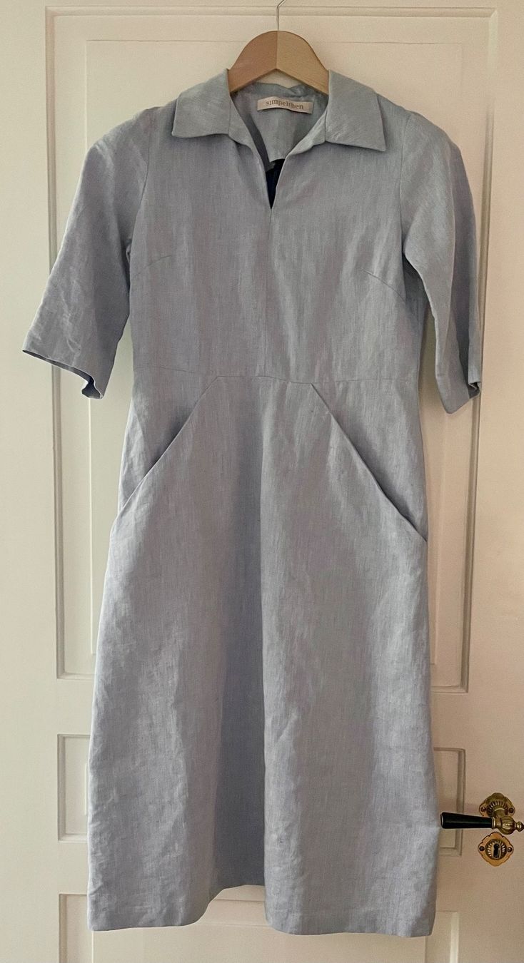 Vestiti: Simpelthen Leinenkleid Gr. 36 – Usato da männedorf venduto da johannes13