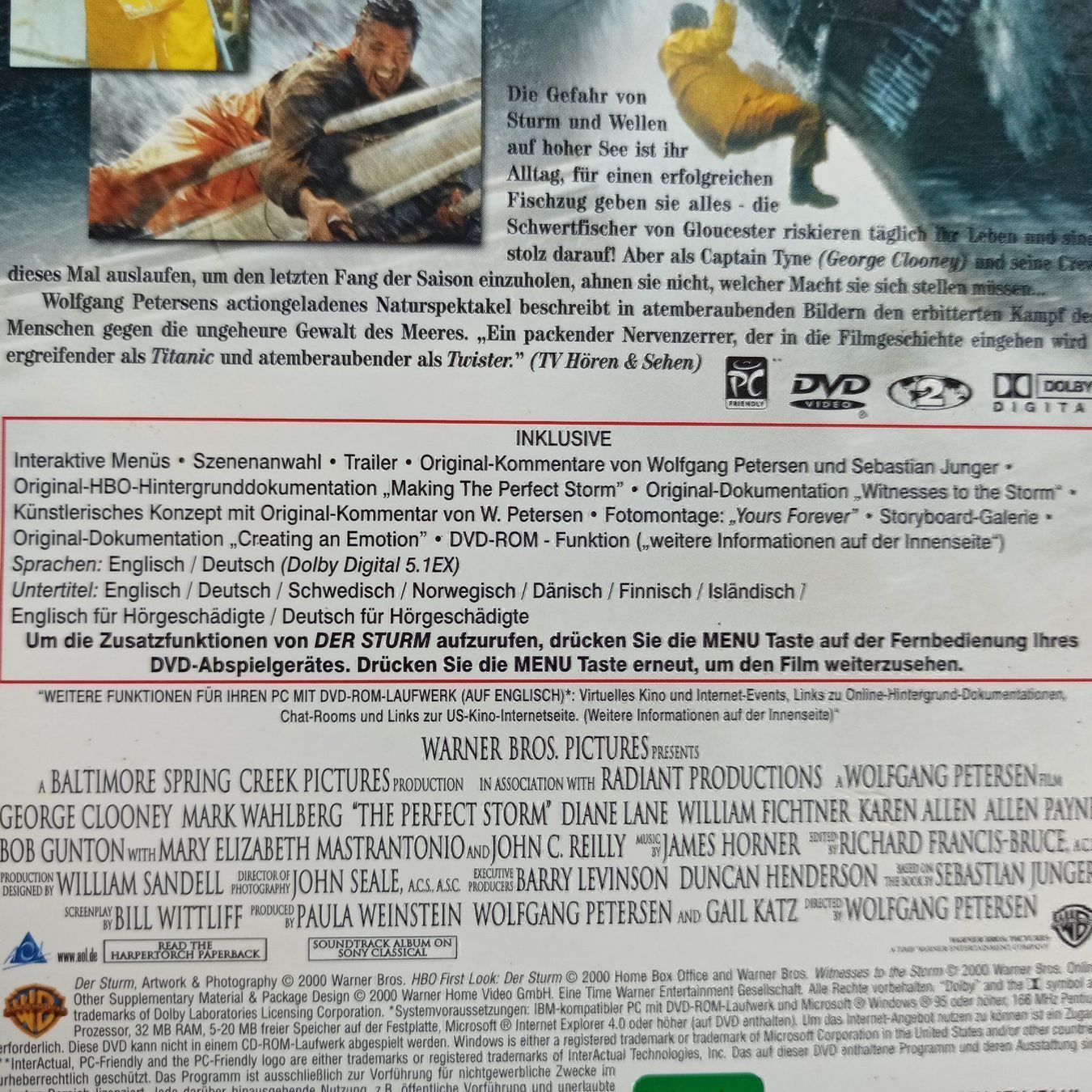 Tutti i DVDs: Der Sturm – Usato da Dübendorf venduto da kb86_MOVIE 2