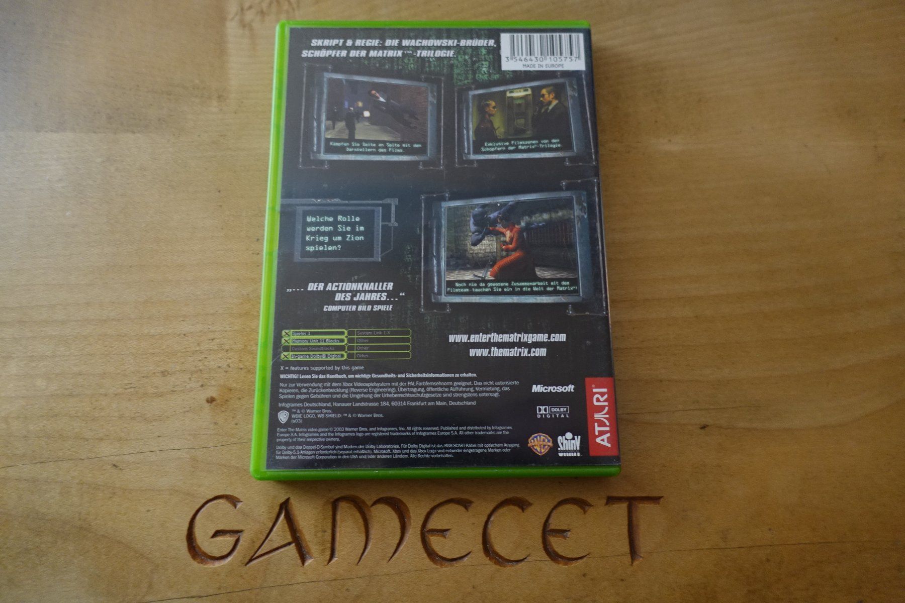 Microsoft Giochi: Enter the Matrix – Usato da Steinach venduto da Gamecet 2