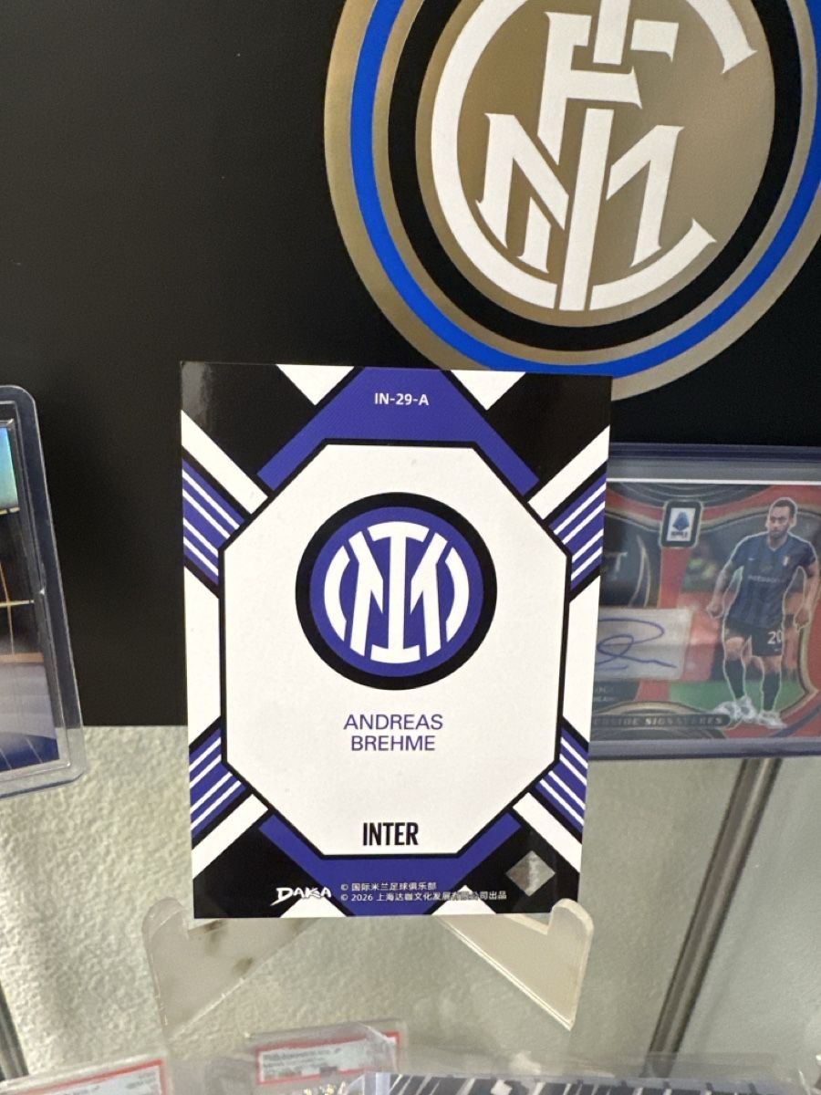 Carte collezionabili: Inter Andreas Brehme DAKA Card, NM – Nuovo (secondo la descrizione) da Sirnach venduto da D.SecondChance 1