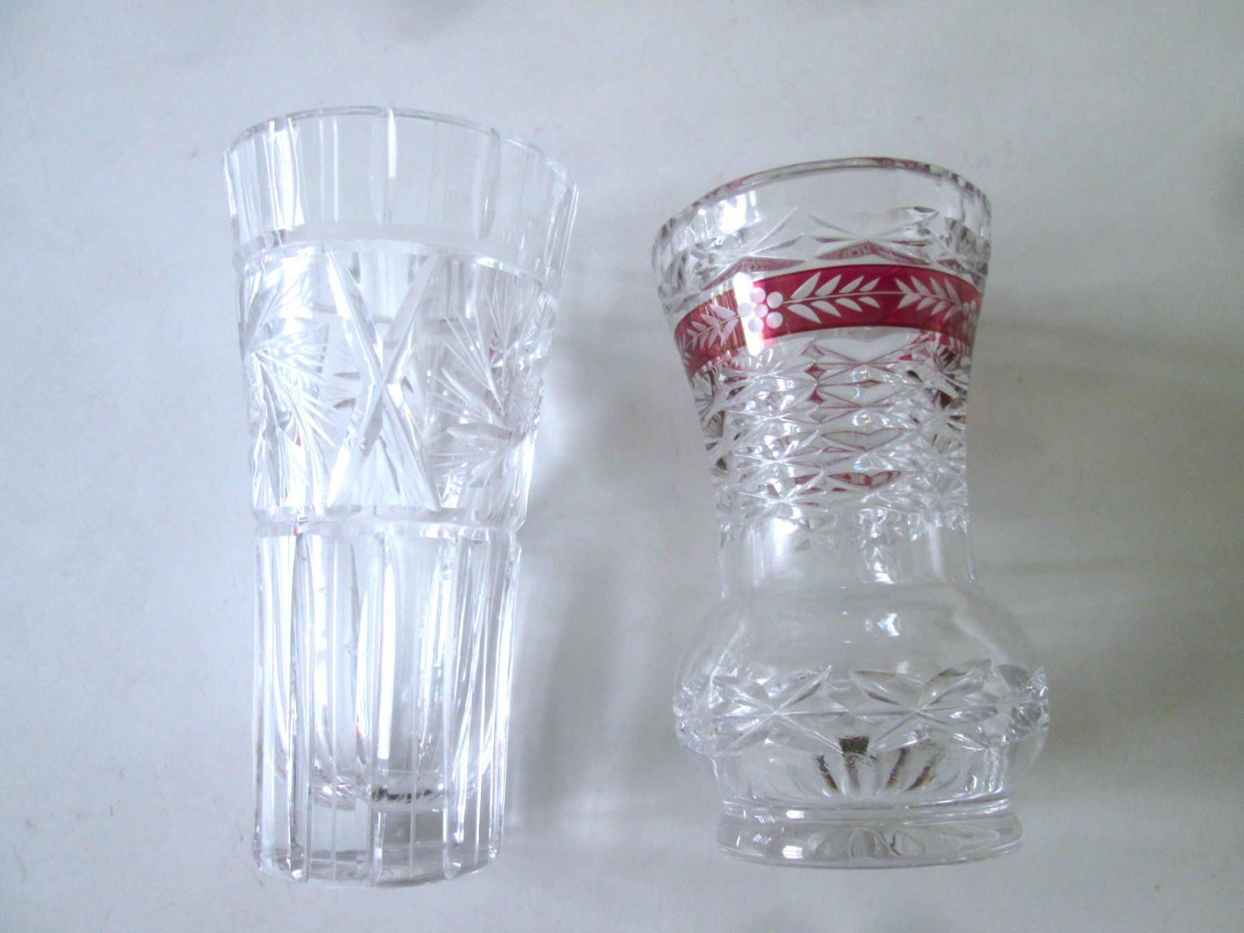 Vase & Récipients: 2 Glasvasen – D'occasion à Sementina par babucia 2