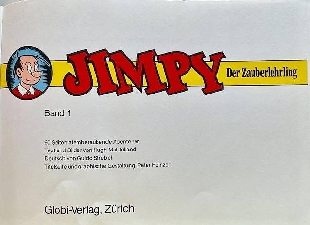 JIMPY Der Zauberlehrling Bd. 1 / Vintagebuch - vergriffen (Gebraucht ...