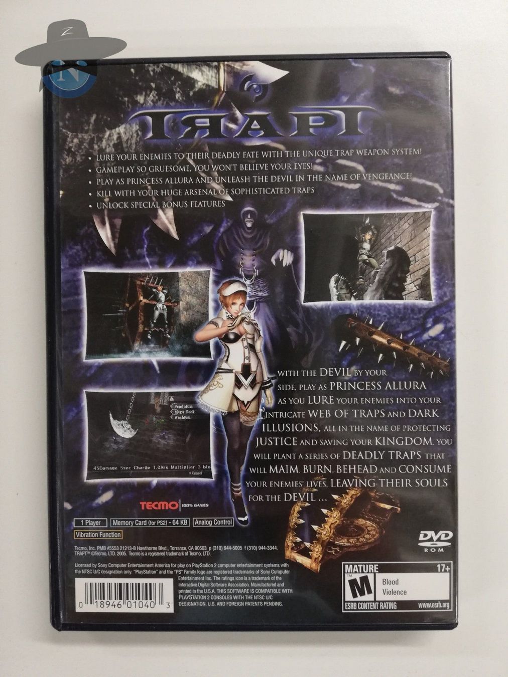 Sony Giochi: Trapt / USA / PS2 / Playstation 2 – Usato da St. Gallen venduto da zorro_dc 1