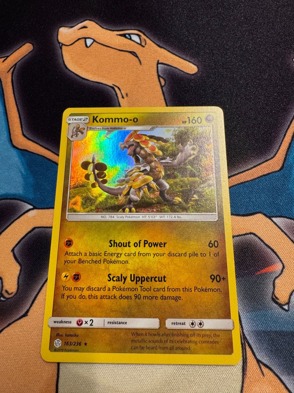 Pokémon Carte collezionabili: Kommo-o (CEC 163) - Holo - Cosmic Eclipse – Nuovo (secondo la descrizione) da Bülach venduto da Pfrenzel