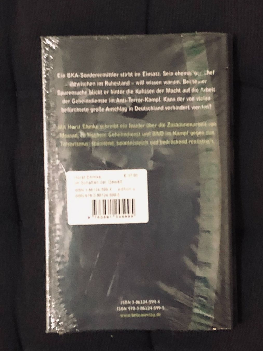 Libri: Im Schatten der Gewalt - Horst Ehmke - originalverpackt – Nuovo e nell'imballaggio originale da Niederhasli venduto da thozam 1