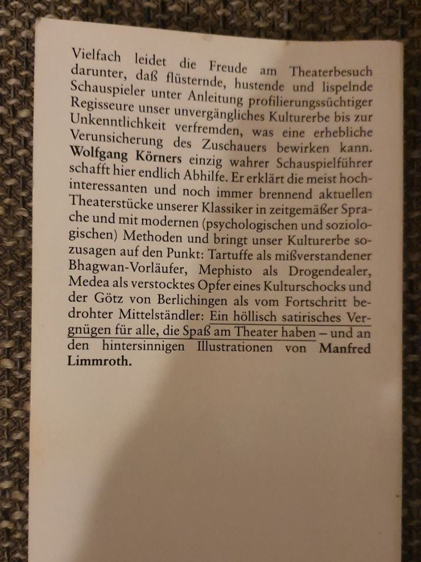 Libri: Der einzig wahre Schauspielführer – Usato da Langnau am Albis venduto da jer_pm72 3