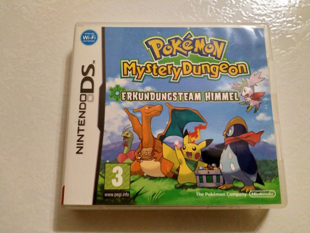 Nintendo 3DS Pokémon Mystery Dungeon Erkundungsteam Himmel Kaufen auf Ricardo