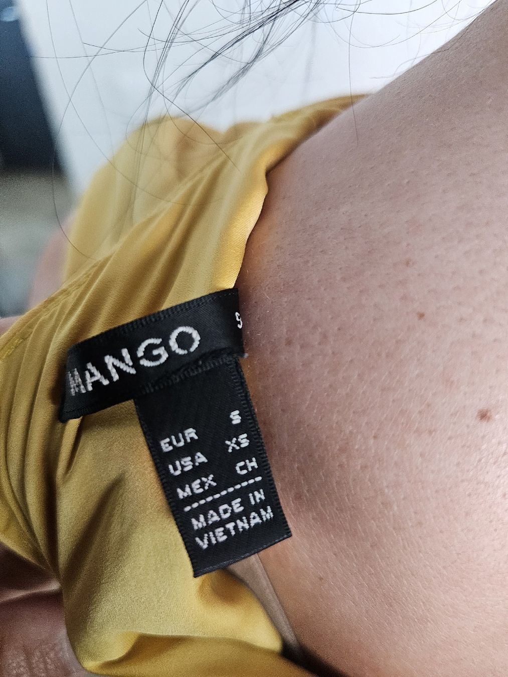 Vestiti: Mango Sommerkleid Senfgelb Gr.s   – Usato da Grosshöchstetten venduto da Qenko 3
