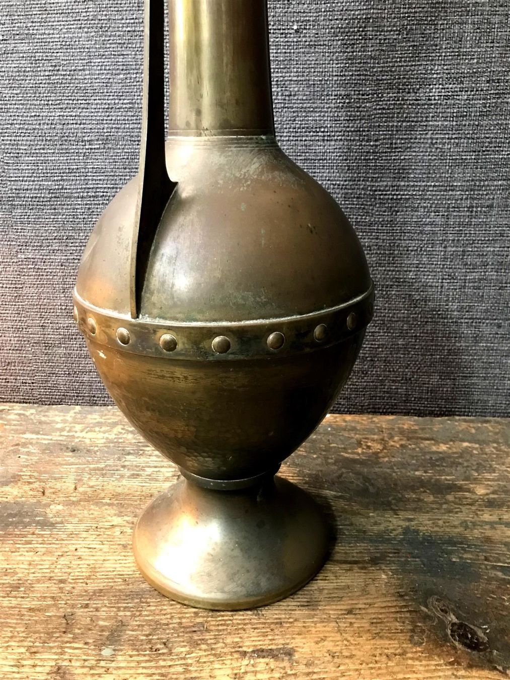 Vasi & Recipienti: Grosse Vase Art Deco Messing  60cm hoch – Usato da Laufenburg venduto da industrial-silence 3