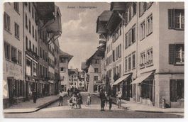 AARAU Kronengasse belebt