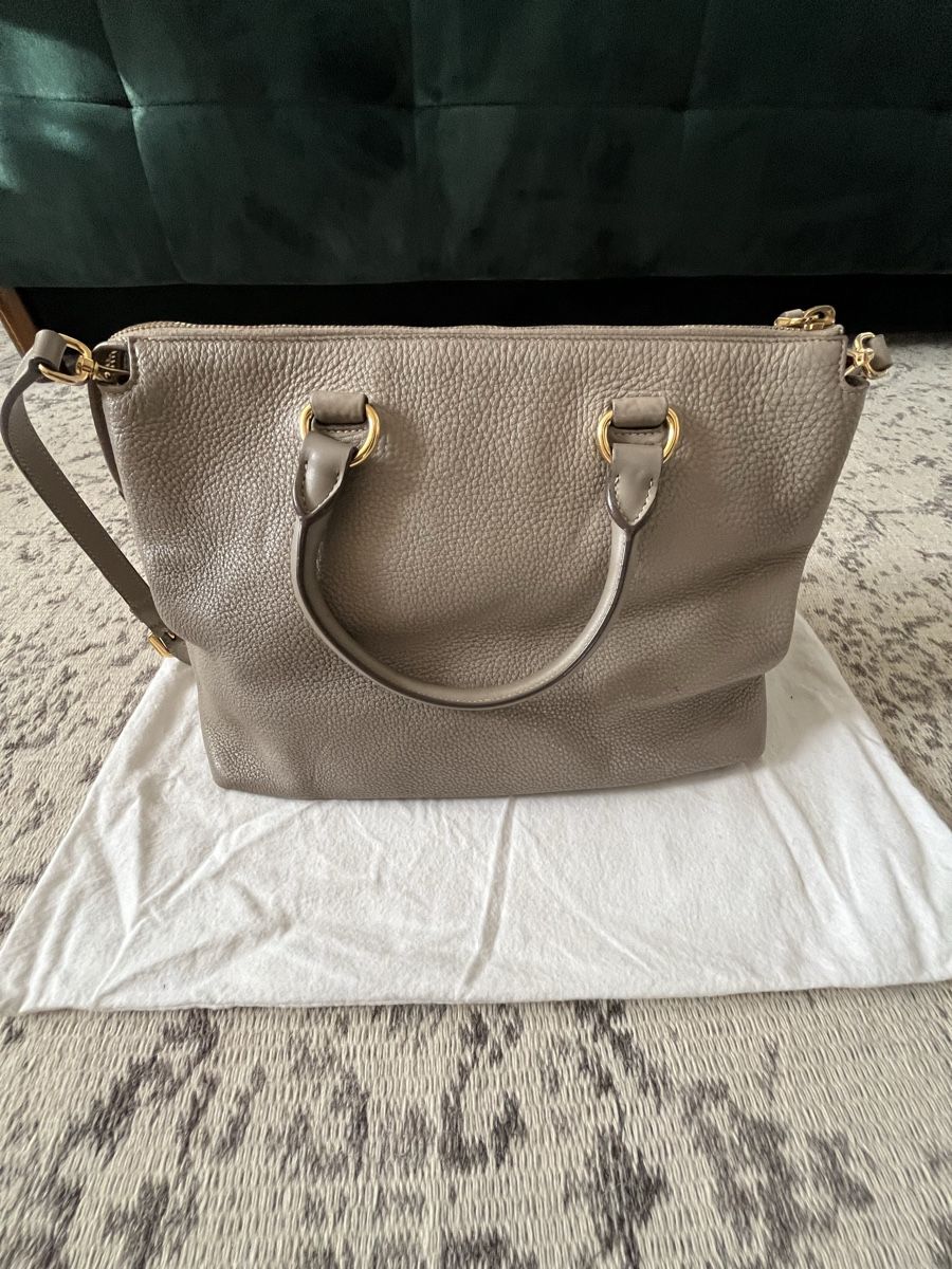 Prada Borse da donna: Original Prada Handtasche Leder Taupe – Usato da Chur venduto da Mity88 2