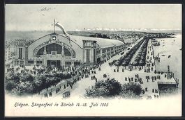 Zürich, Eidgen. Sängerfest 1905, Motiv