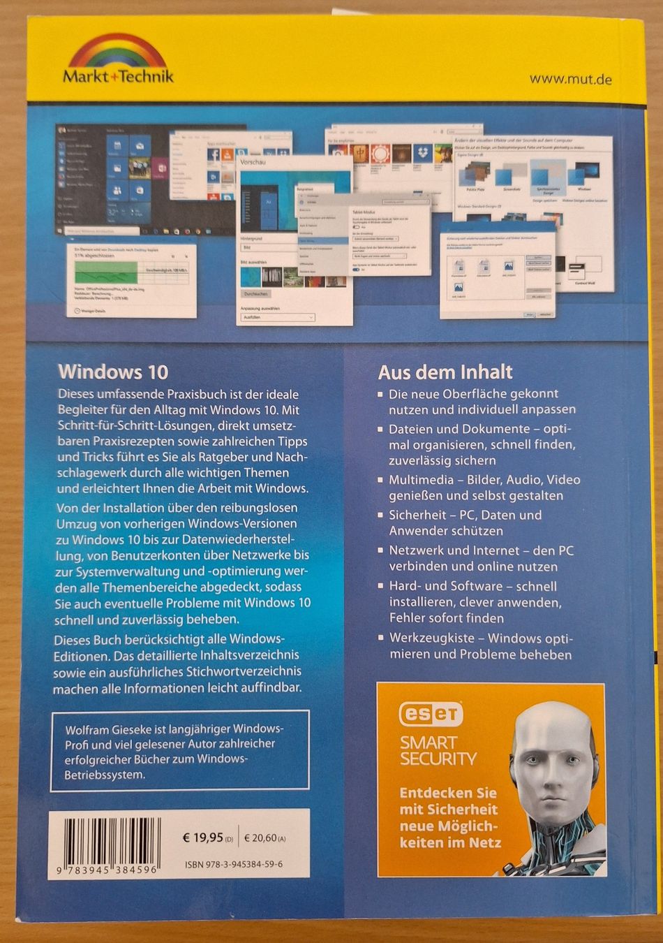 Libri: Windows 10 - 3 Bücher mit Total 2357 Seiten – Usato da Scherzingen venduto da Online-Trader 3