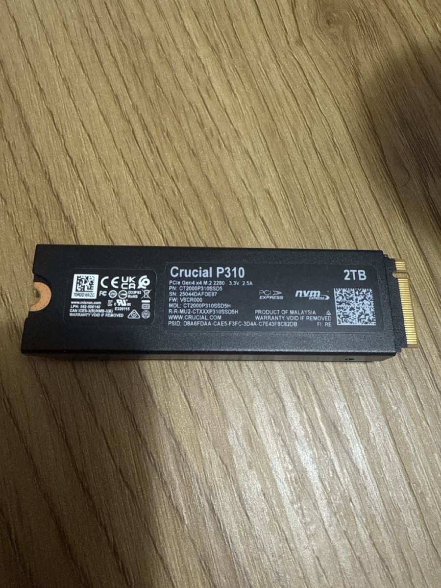 Crucial Dischi rigidi: SSD Crucial P310 2TB – Nuovo (secondo la descrizione) da Zürich venduto da ren_yv2d 1