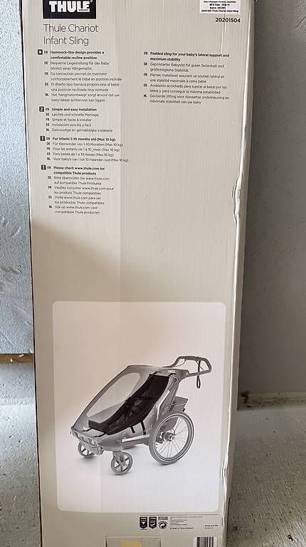 Thule Rimorchi: Thule Chariot Infant Sling / Hängesitz Baby – Usato da St. Margrethen SG venduto da Berry08 3