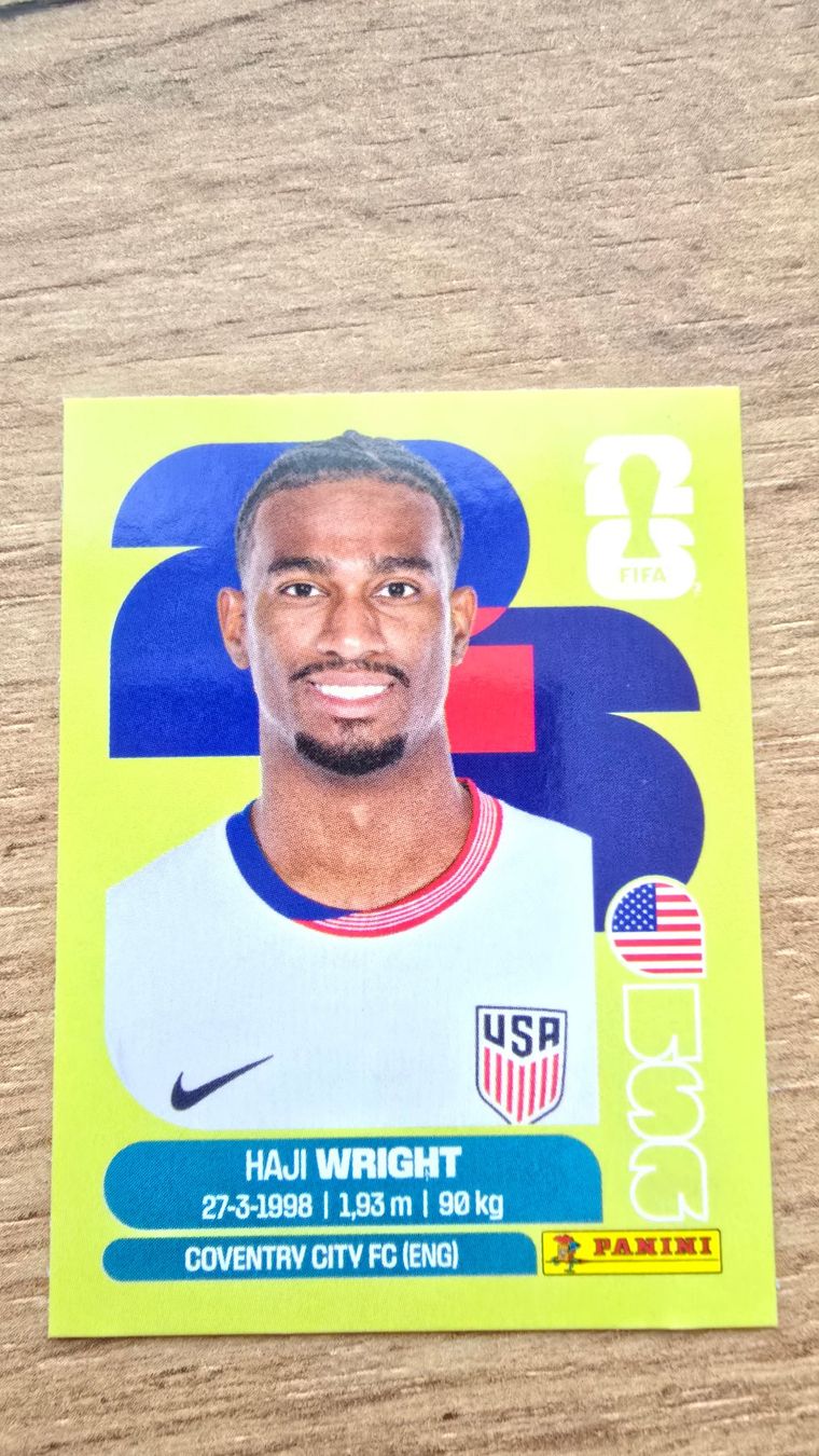 Panini Carte collezionabili: Panini WM 2026 USA Haji Wright – Usato da Seewen SZ venduto da mads_around
