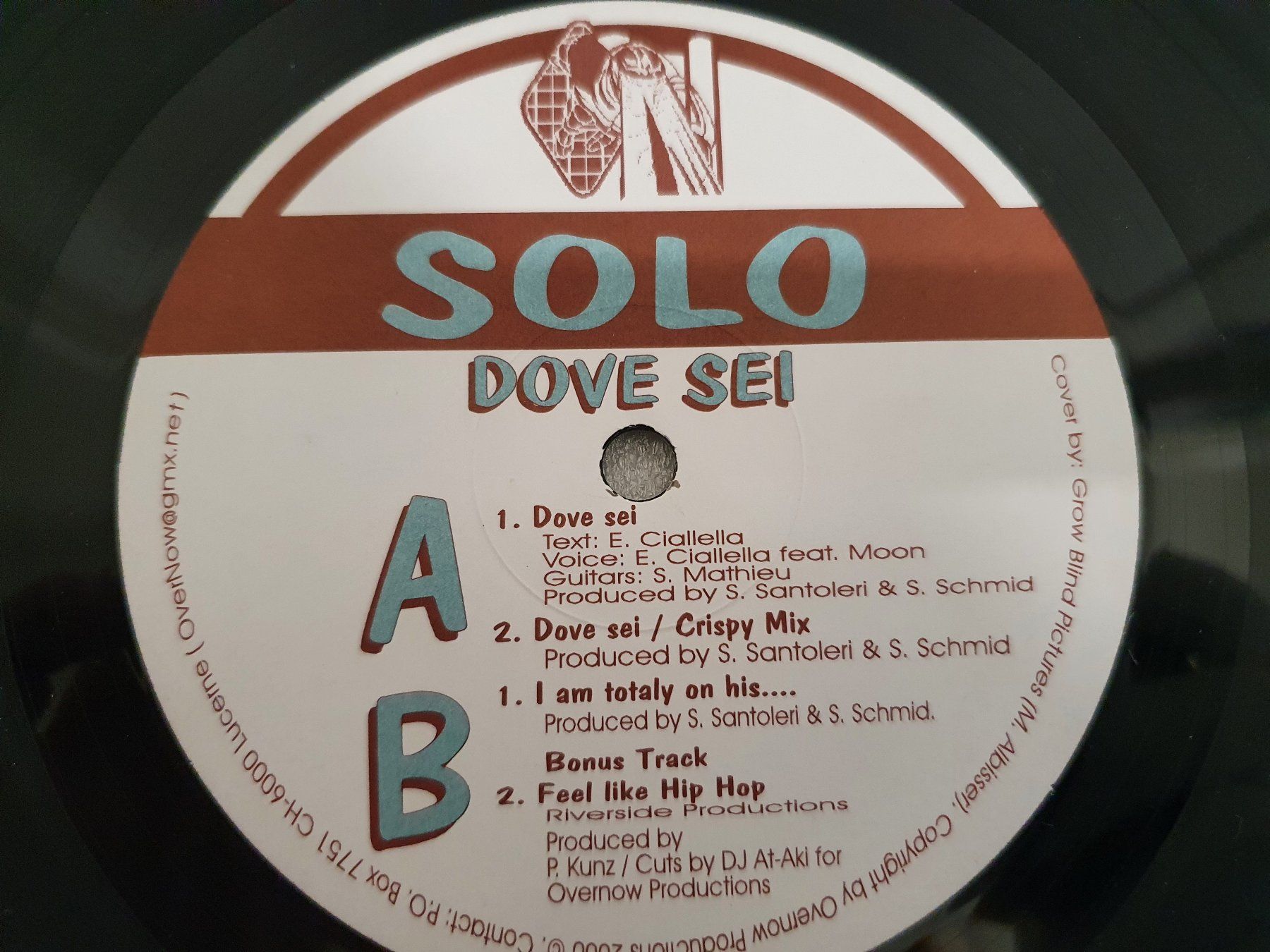 Dischi in vinile: Dove sei (Maxi) – Usato da Uster venduto da Vinyl-Leidenschaft 2