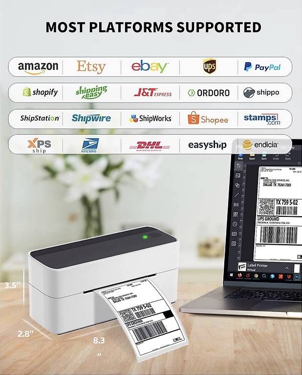 Drucker: Bluetooth Versandetikettendrucker – Gebraucht aus Niederwil SO von Bswiss 2