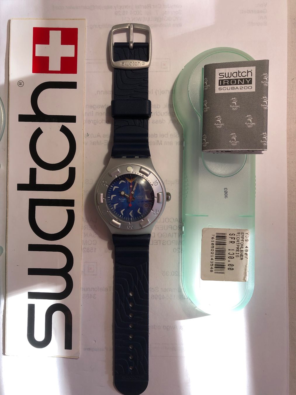 Swatch Orologi: Swatch Irony Scuba 200 THOLOS – Nuovo e nell'imballaggio originale da Biel/Bienne venduto da winnertaco 3