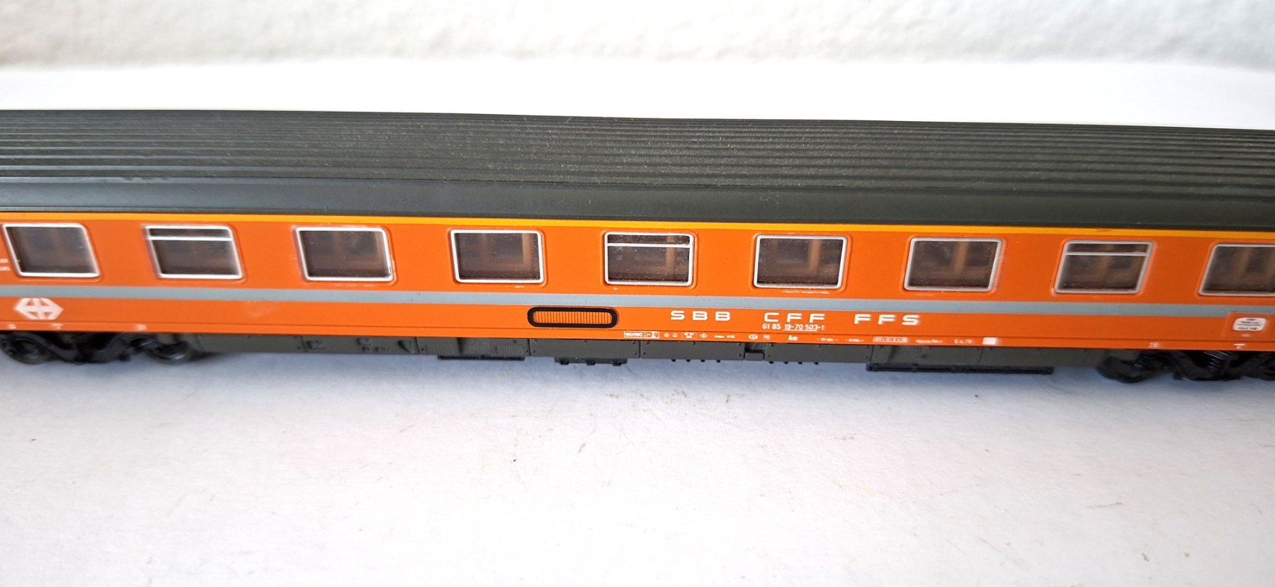 Roco Modellini di ferrovie: Roco SBB  Am orange – Difettoso da Biberist venduto da Ntrains 2