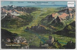 Ragaz - Rheintal Panorama - Pension & Ruine Wartenstein