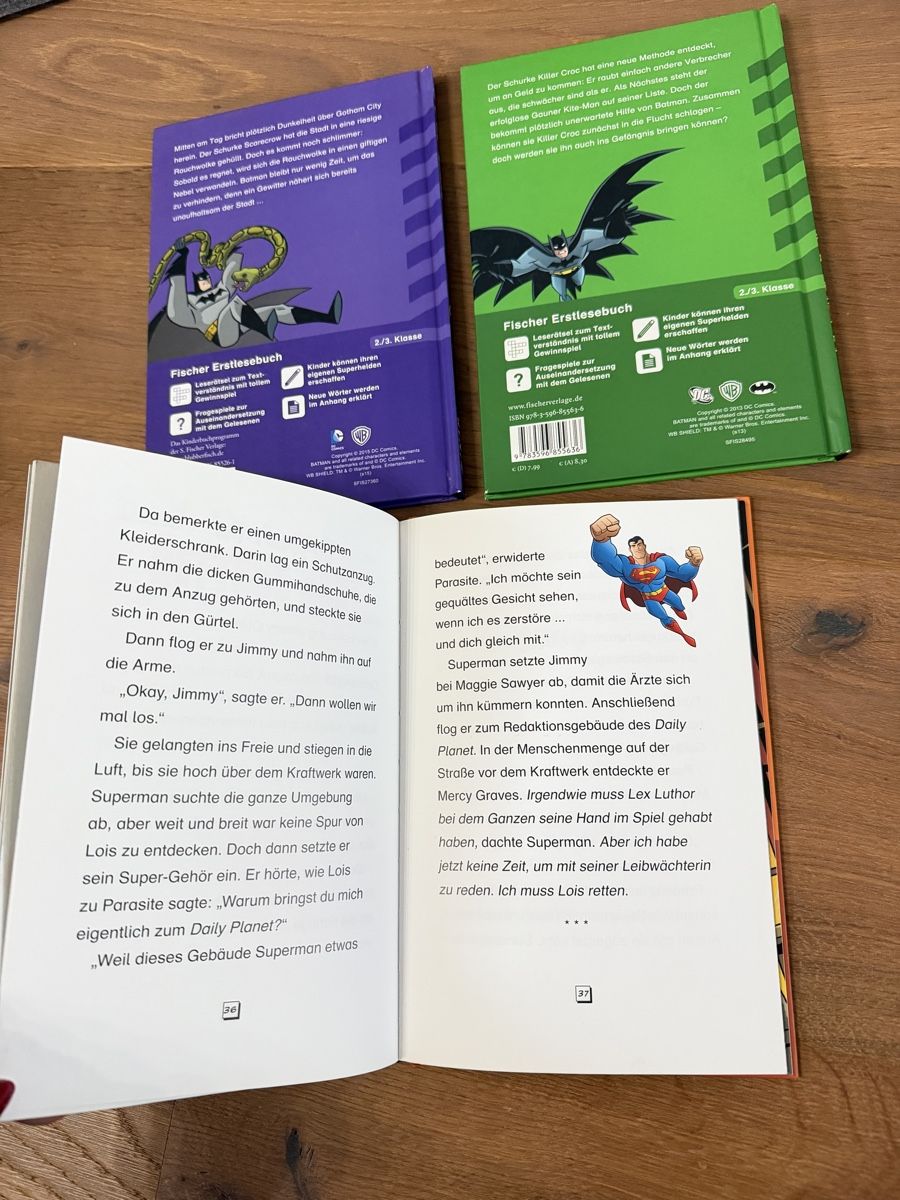 Bücher: Superhelden Lesebücher 3. Klasse – Gebraucht aus Windlach von Binchen0 2