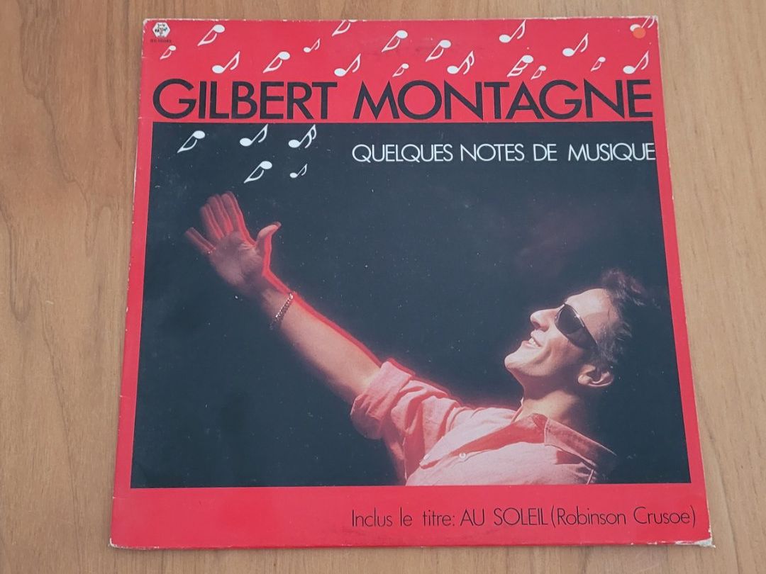 Schallplatten: LP  Gilbert Montagné – Gebraucht aus Martigny von MZ-67