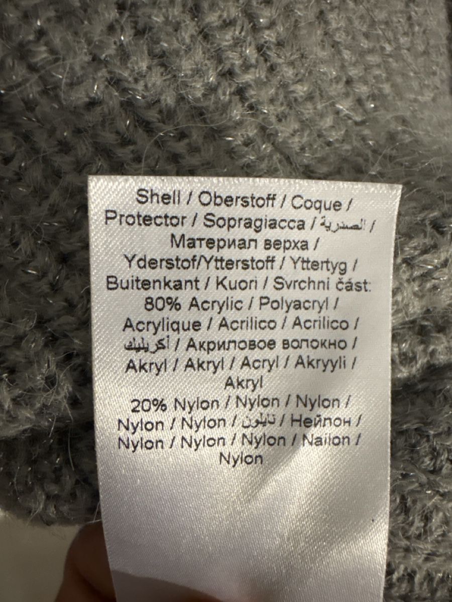 Pullover & Sweatshirts: Damen Pullover ICHI grau Grösse M mit Rückendetail – Gebraucht aus Flims Dorf von chauy 2