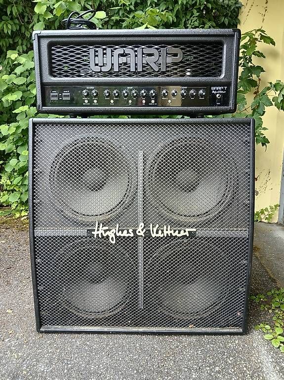 Hughes & Kettner Verstärker: HUGHES & KETTNER WARP T FULLSIZE-HALFSTACK (VOLLRÖHRE) – Gebraucht aus Neuenhof von elr_nd2t