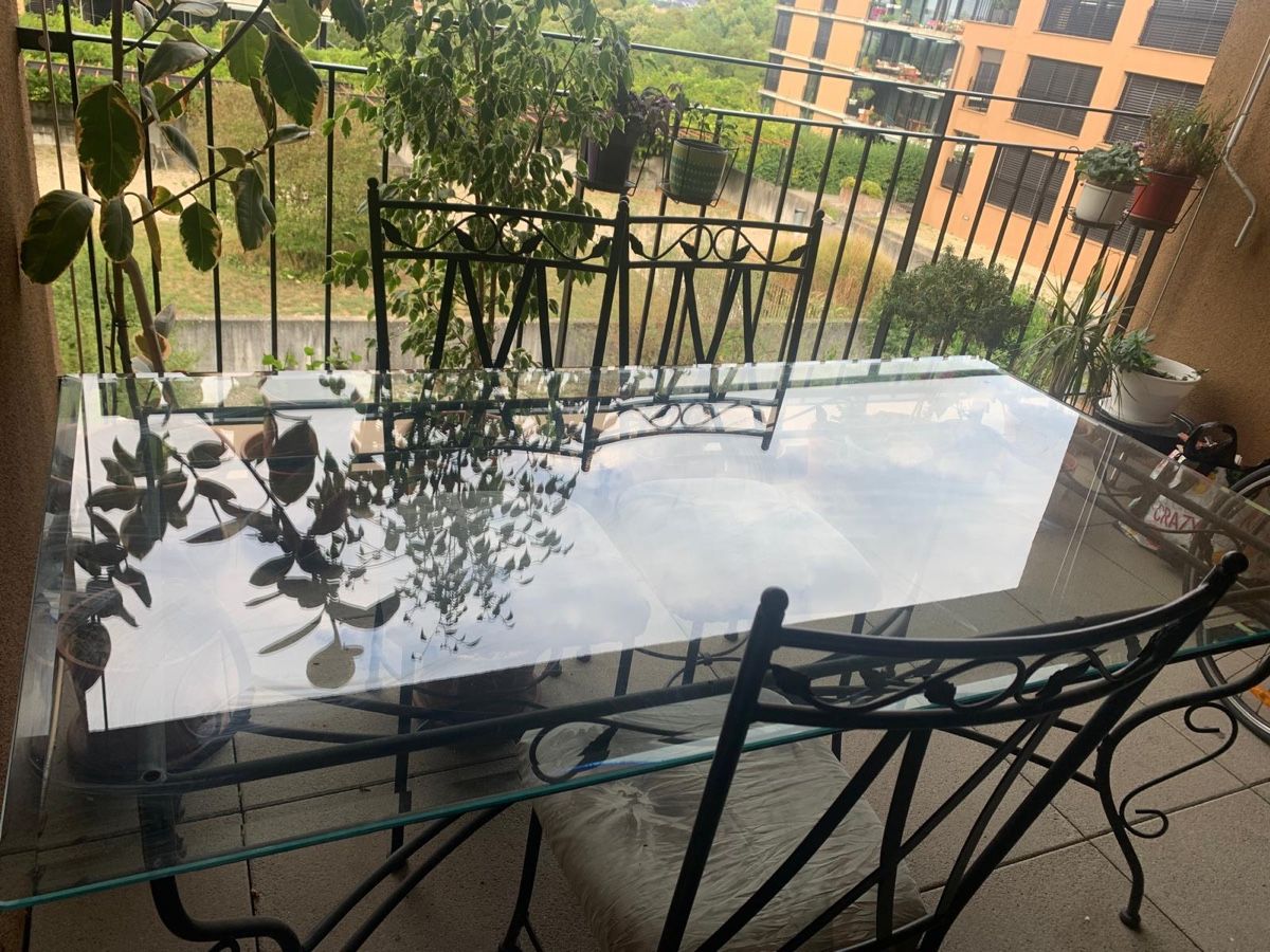 Set de table et chaises: Outdoor/Balcony Dining Table – D'occasion à Allschwil par mal_62yw 1