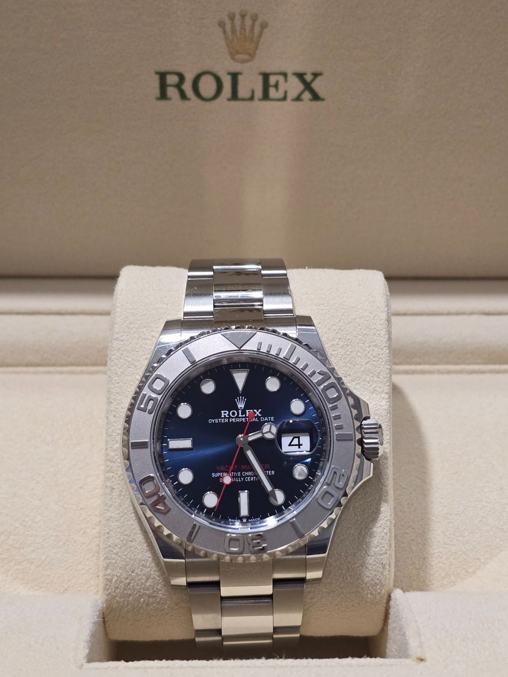 Rolex Orologi: Rolex Yacht-Master 40 blau – Usato da Steinmaur venduto da DS89