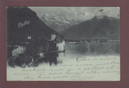Château de CHILLON - Clair de lune // léger pli d'angle //