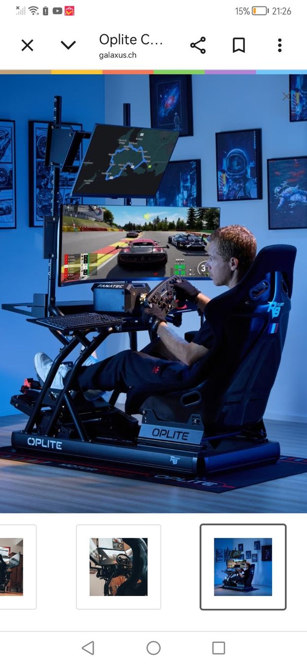 PCs: TOP ANGEBOT SIMRACING RIG OPLITE R8 – Gebraucht aus Altnau von playboy