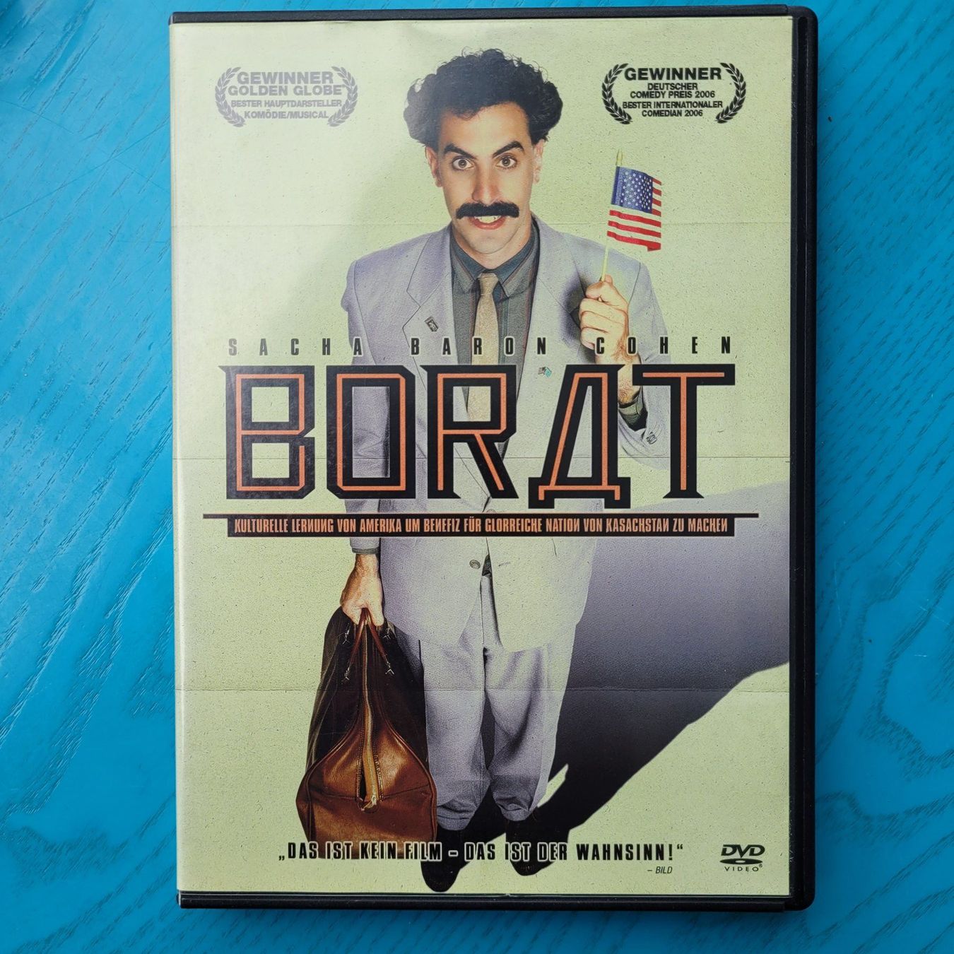 Tous les DVDs: Borat- Sacha Baron Cohen   / DVD – D'occasion à SCHÜBELBACH par CoKaHa